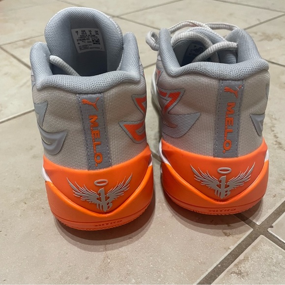 Puma MB.02 Gorange High Top Athletic Shoes Sneakers Flame Fire Size 8 - Picture 11 of 14